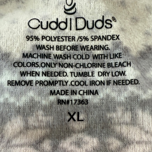 Cuddl Duds Pajama Loungewear Set Size XL - Picture 7 of 8
